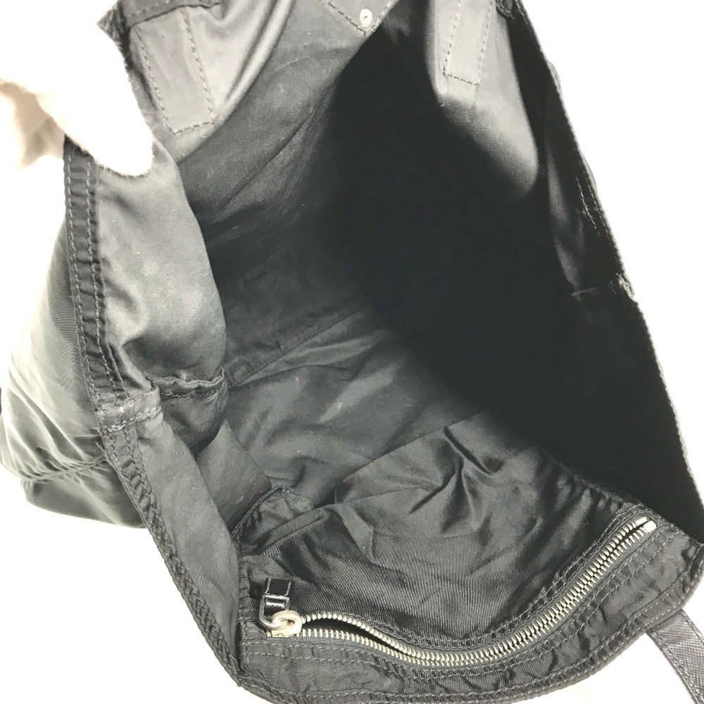 PRADA Black Leather Shoulder Bag - Picture 10 of 13